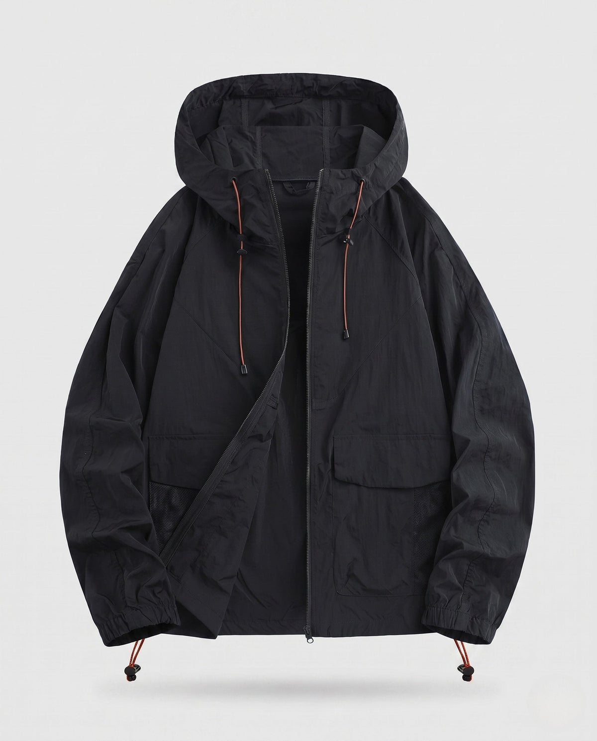 Women's breathable casual jacket with adjustable hood and practical pockets All Fashion - product shot