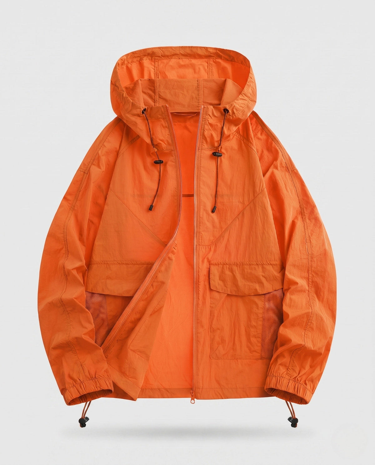 Women's breathable casual jacket with adjustable hood and practical pockets All Fashion - product shot