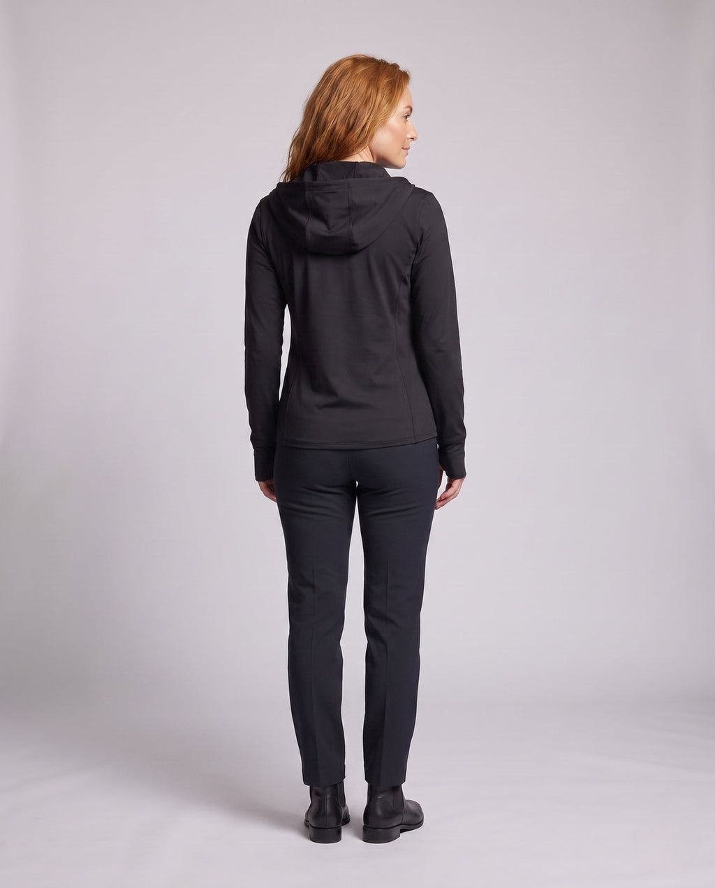 Women's Breathable Hoodie with UV Protection All Fashion - back view