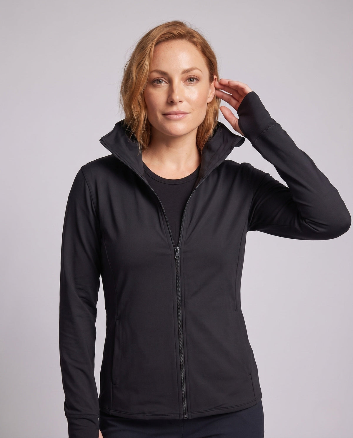 Women's Breathable Hoodie with UV Protection All Fashion - upper body view