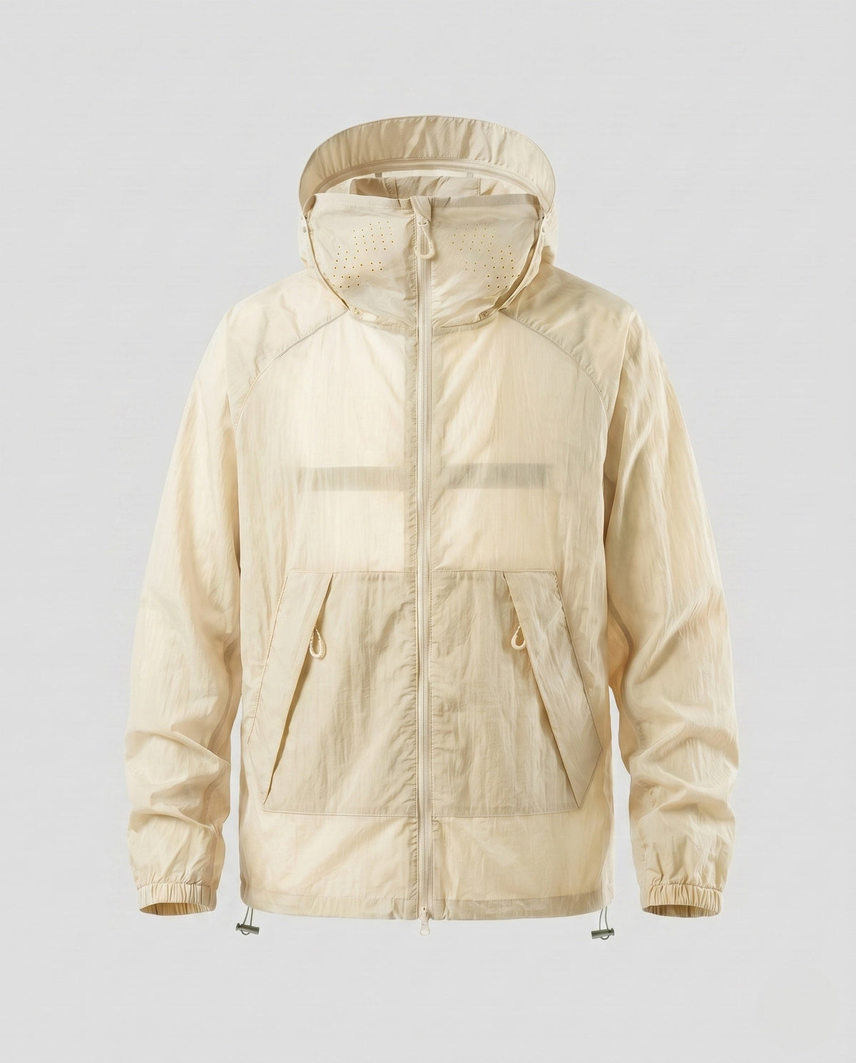 Women's breathable rain jacket with multifunctional hood All Fashion - product shot
