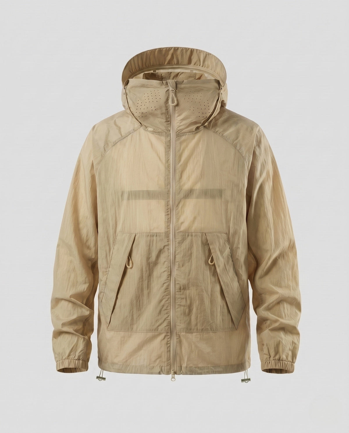 Women's breathable rain jacket with multifunctional hood All Fashion - product shot