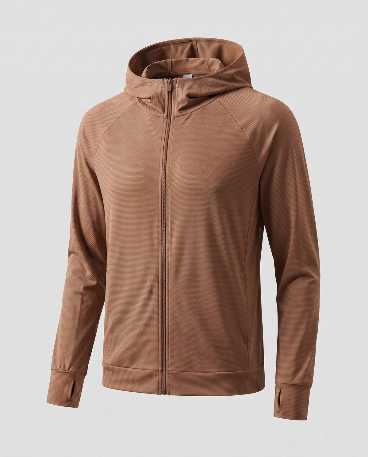 Women's breathable sports jacket with hood and full-length zipper All Fashion - product shot
