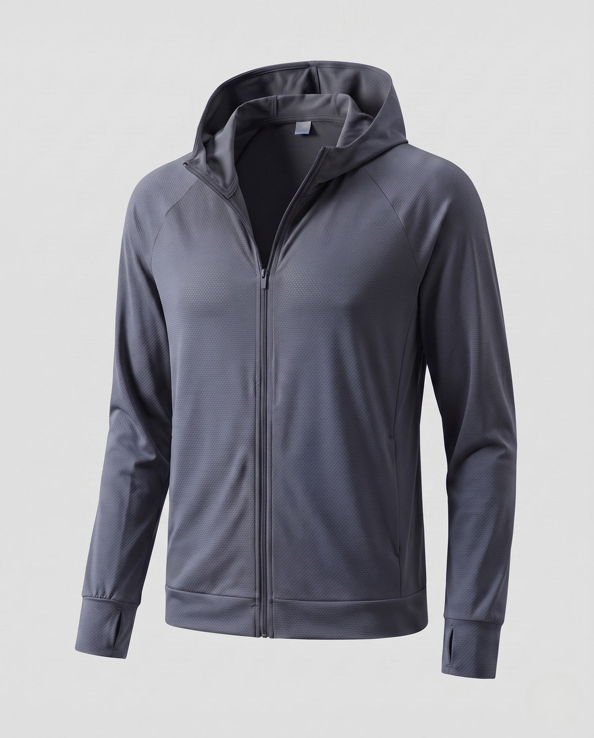 Women's breathable sports jacket with hood and full-length zipper All Fashion - product shot