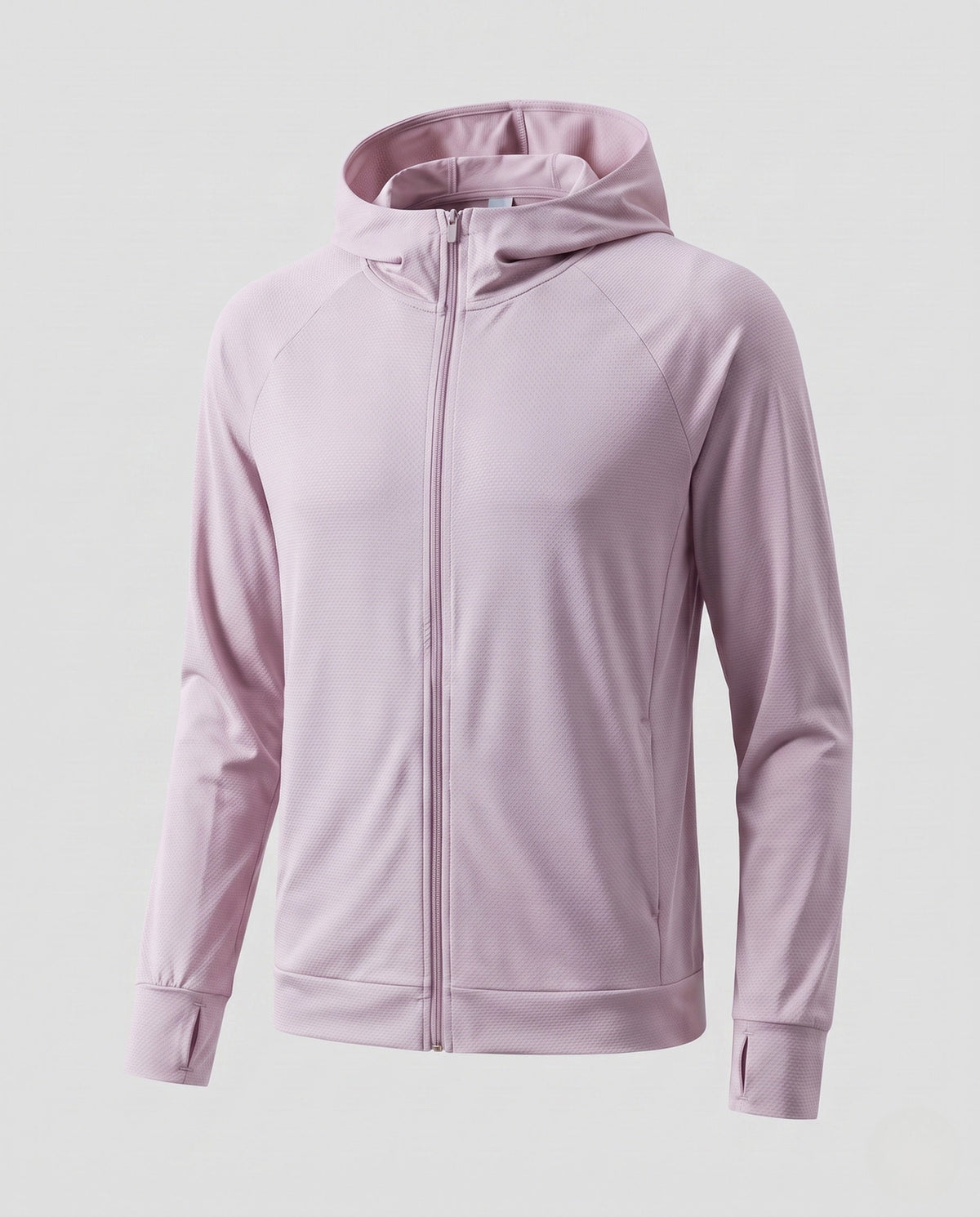 Women's breathable sports jacket with hood and full-length zipper All Fashion - product shot