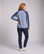 Women's breathable sports jacket with zipper All Fashion - back view
