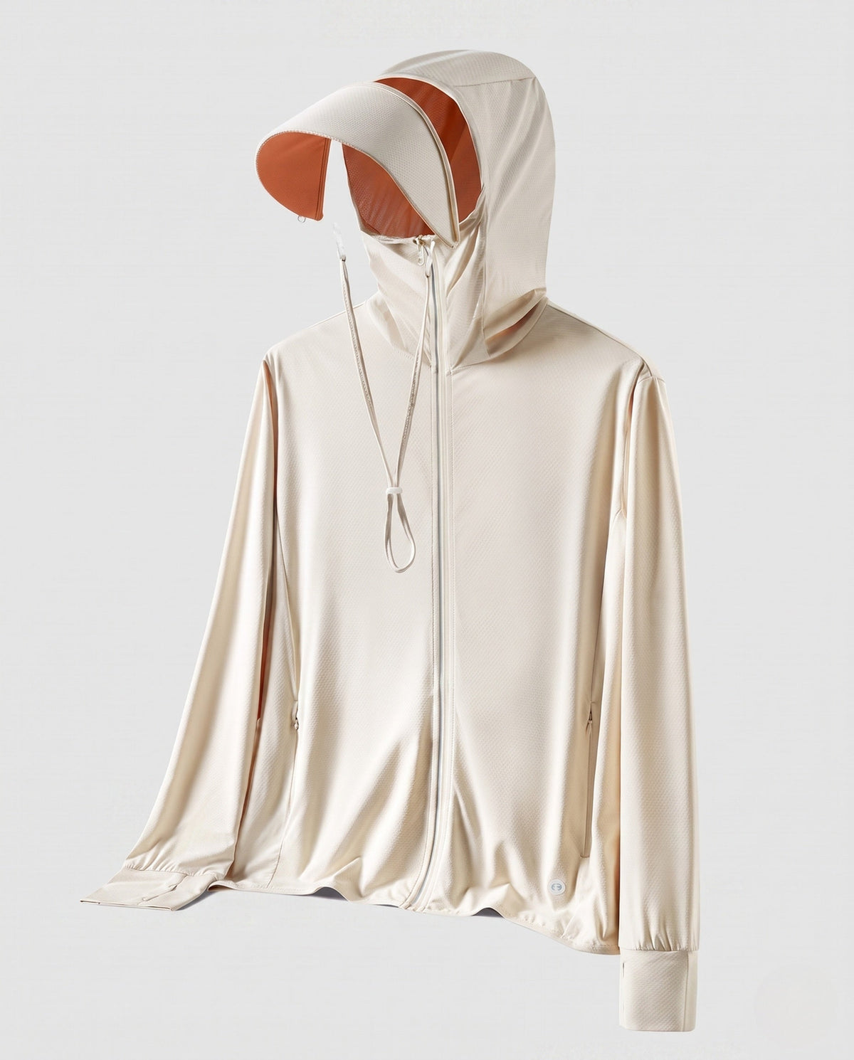 Women Athletic and UV Protection Jacket with Adjustable Hood All Fashion - product shot