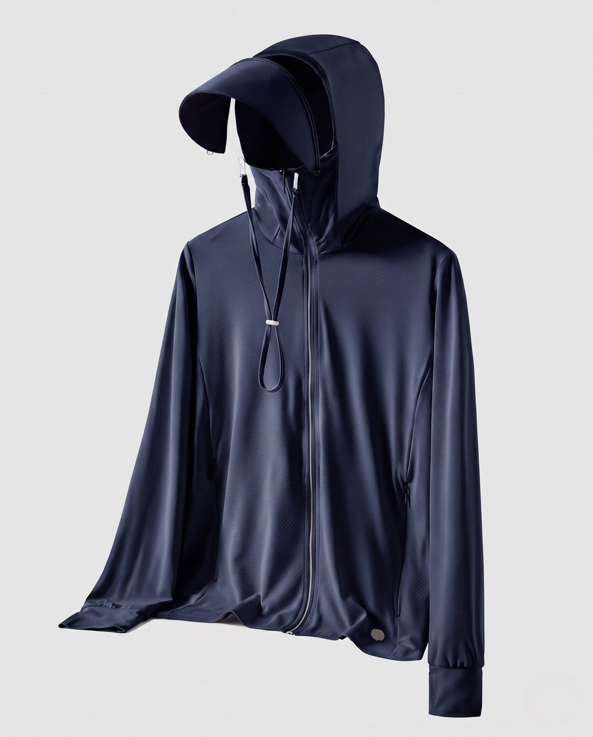 Women Athletic and UV Protection Jacket with Adjustable Hood All Fashion - product shot