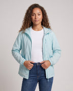 Women's breathable and water-repellent UV protection jacket with adjustable hood All Fashion - upper body view