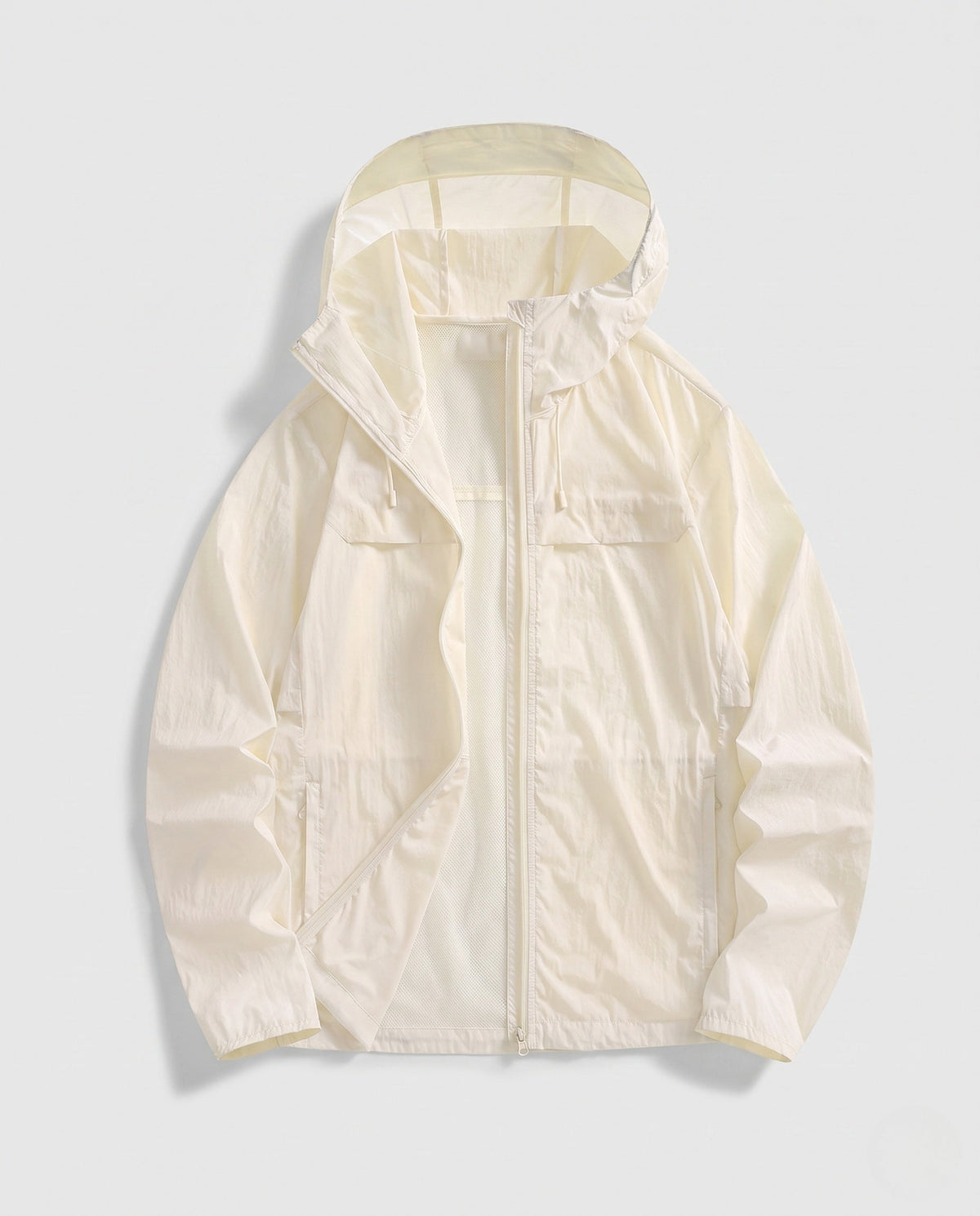 Women's breathable UV protection jacket with adjustable hood collar All Fashion - product shot