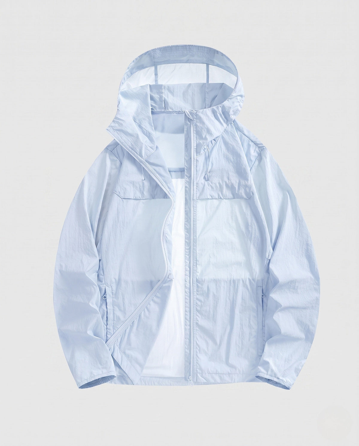 Women's breathable UV protection jacket with adjustable hood collar All Fashion - product shot