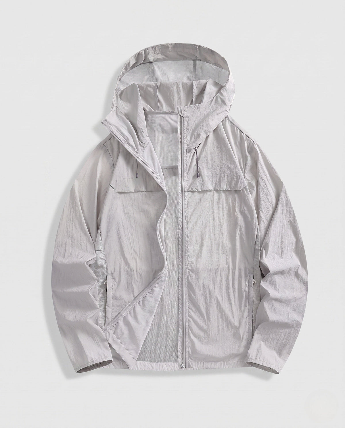 Women's breathable UV protection jacket with adjustable hood collar All Fashion - product shot