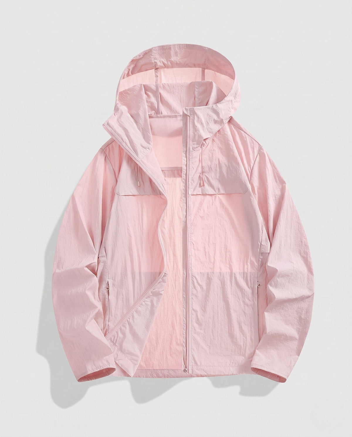 Women's breathable UV protection jacket with adjustable hood collar All Fashion - product shot