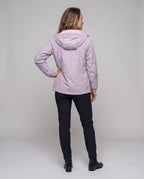 Women's functional lightweight transitional jacket with adjustable hood All Fashion - back view
