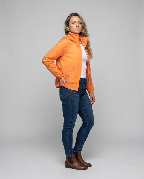 Ladies functional UV protection jacket with breathable design and adjustable hood All Fashion - front view