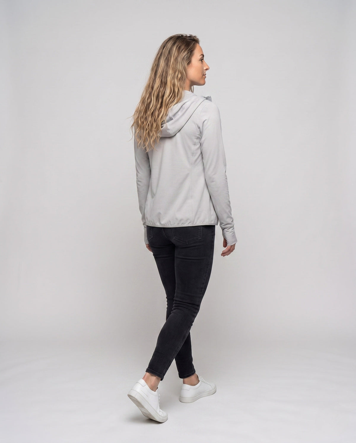 Women's functional UV protection jacket with highly elastic material All Fashion - back view