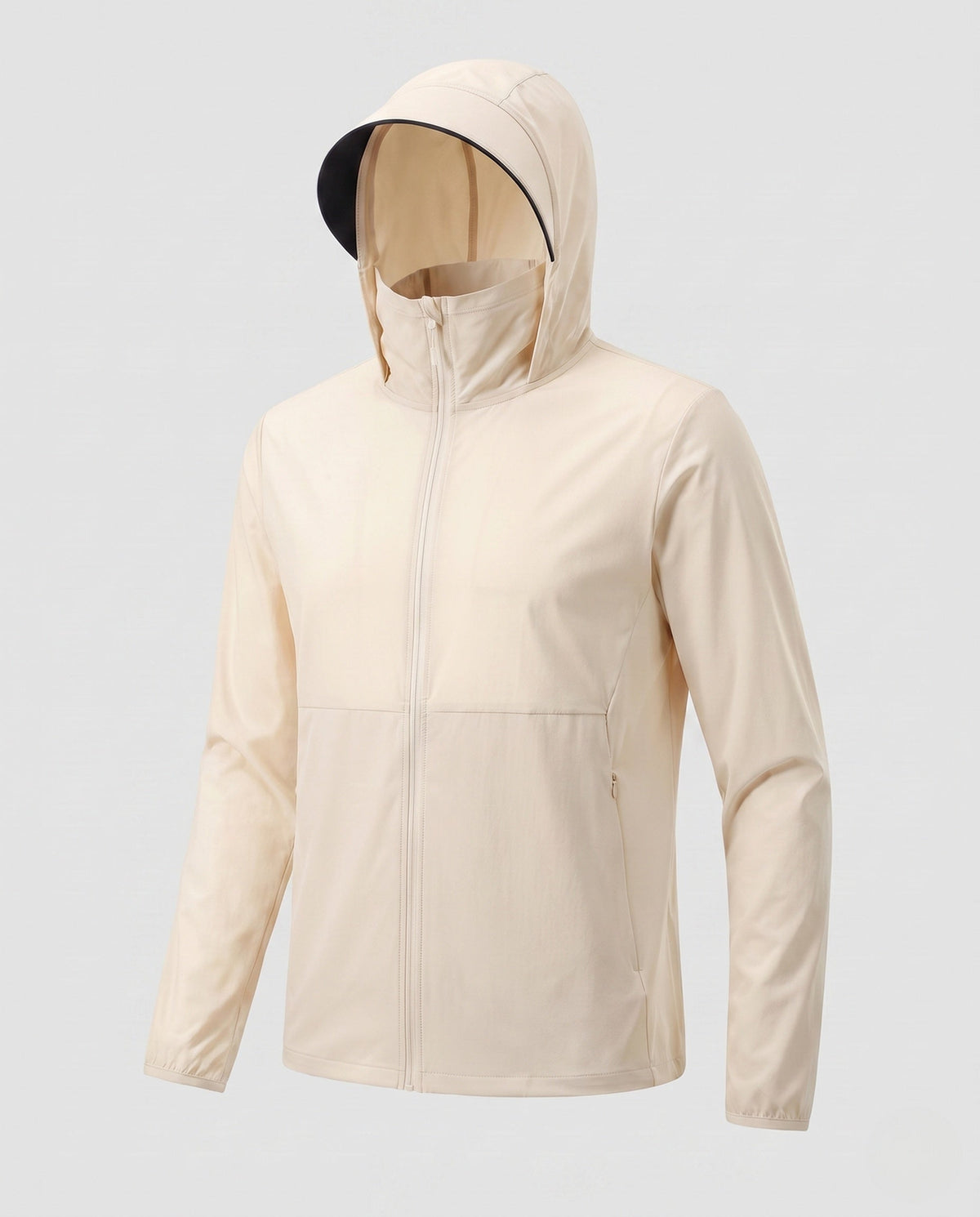 Women's lightweight functional jacket with stowable hood design All Fashion - product shot