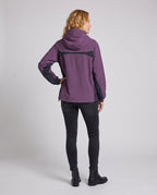 Women’s lightweight functional jacket with adjustable hood design All Fashion - back view