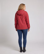 Women's lightweight outdoor jacket with practical side pockets All Fashion - back view