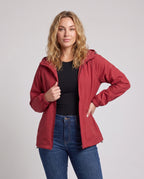Women's lightweight outdoor jacket with practical side pockets All Fashion - upper body view