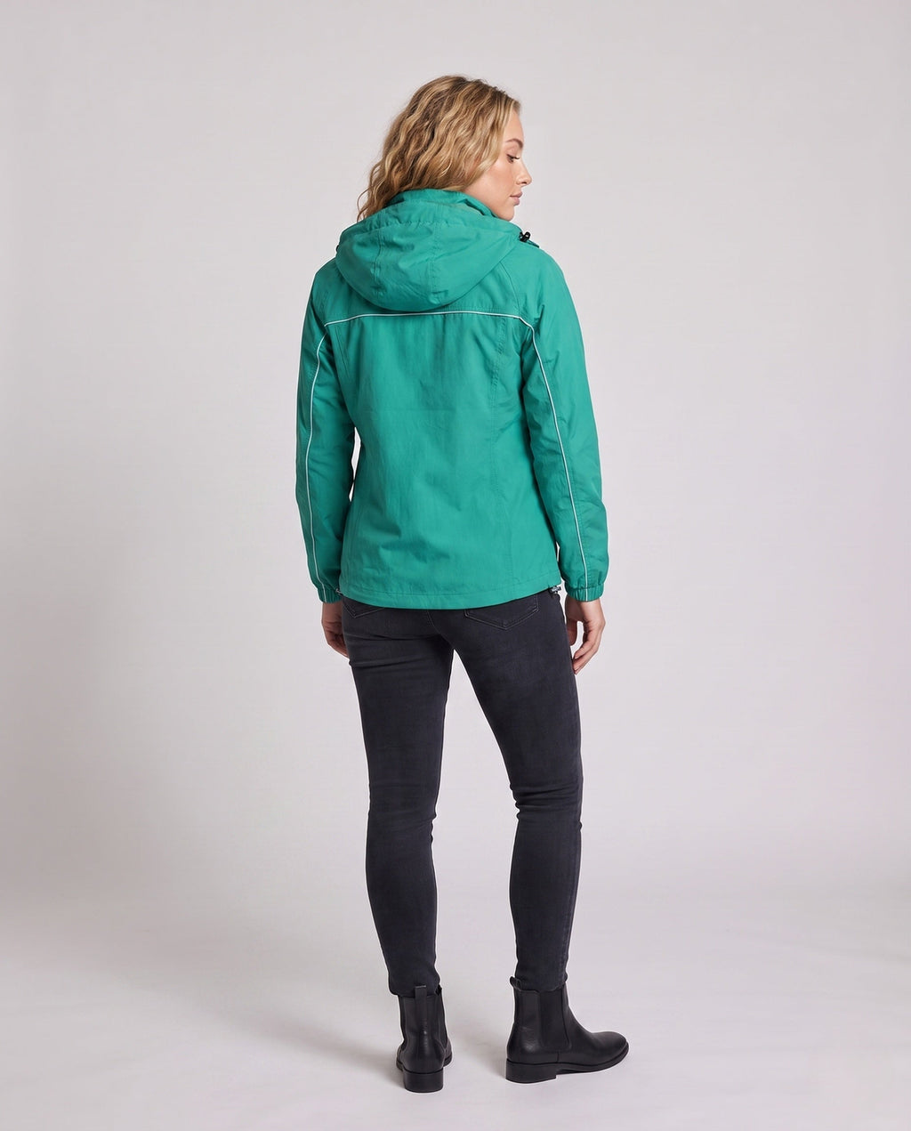 Women lightweight outdoor jacket with UV protection and breathable material All Fashion - back view
