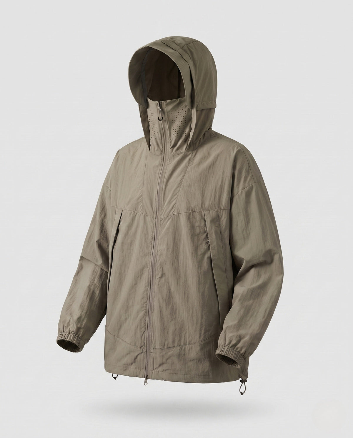 Women's lightweight outdoor jacket with packable hood design All Fashion - product shot