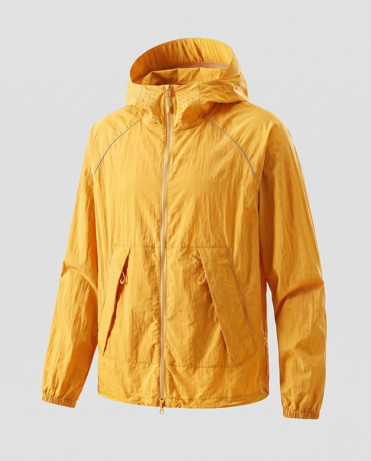 Women Lightweight Outdoor Jacket with Adjustable Hood Design and Breathable Inserts All Fashion - product shot