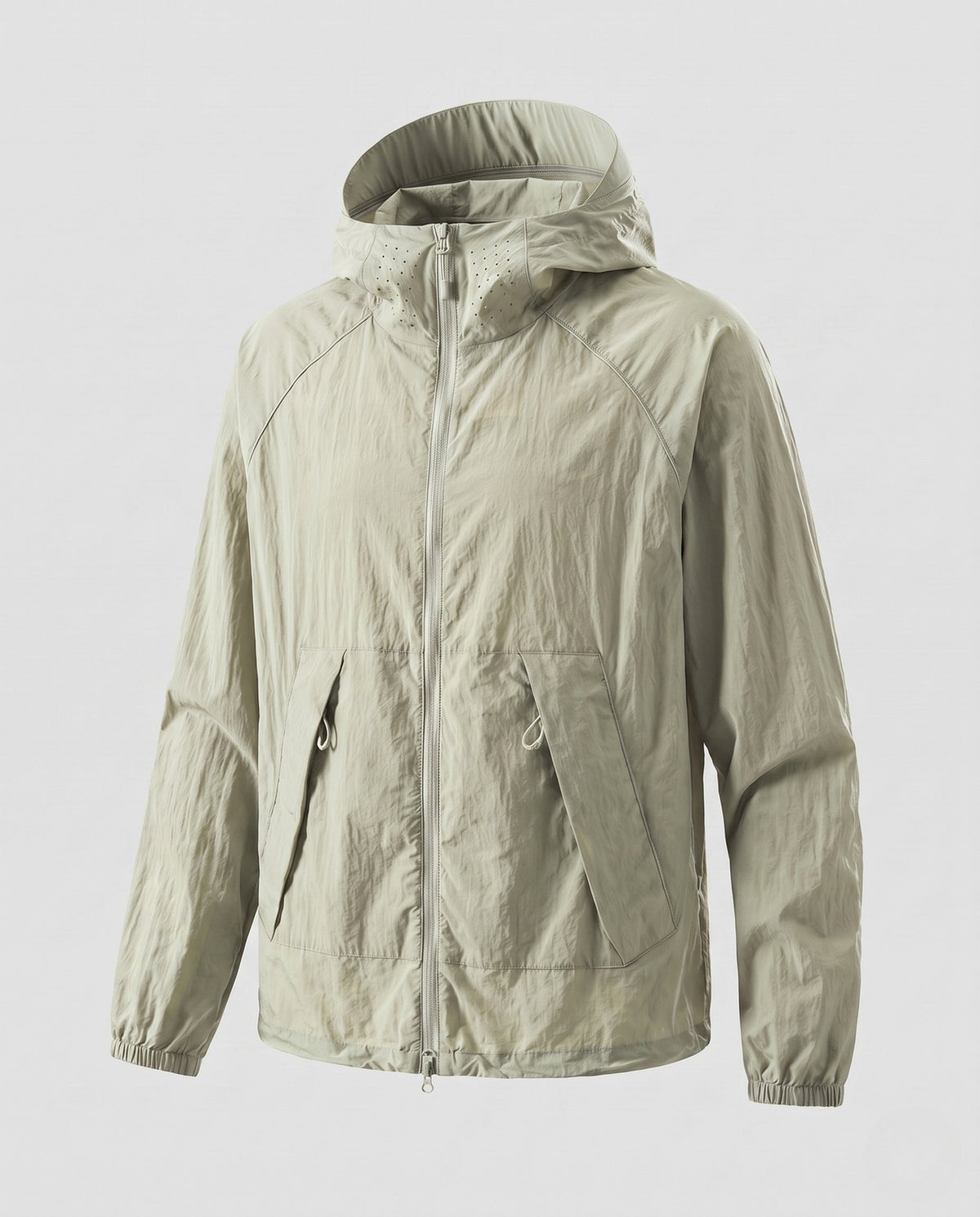 Women Lightweight Outdoor Jacket with Adjustable Hood Design and Breathable Inserts All Fashion - product shot