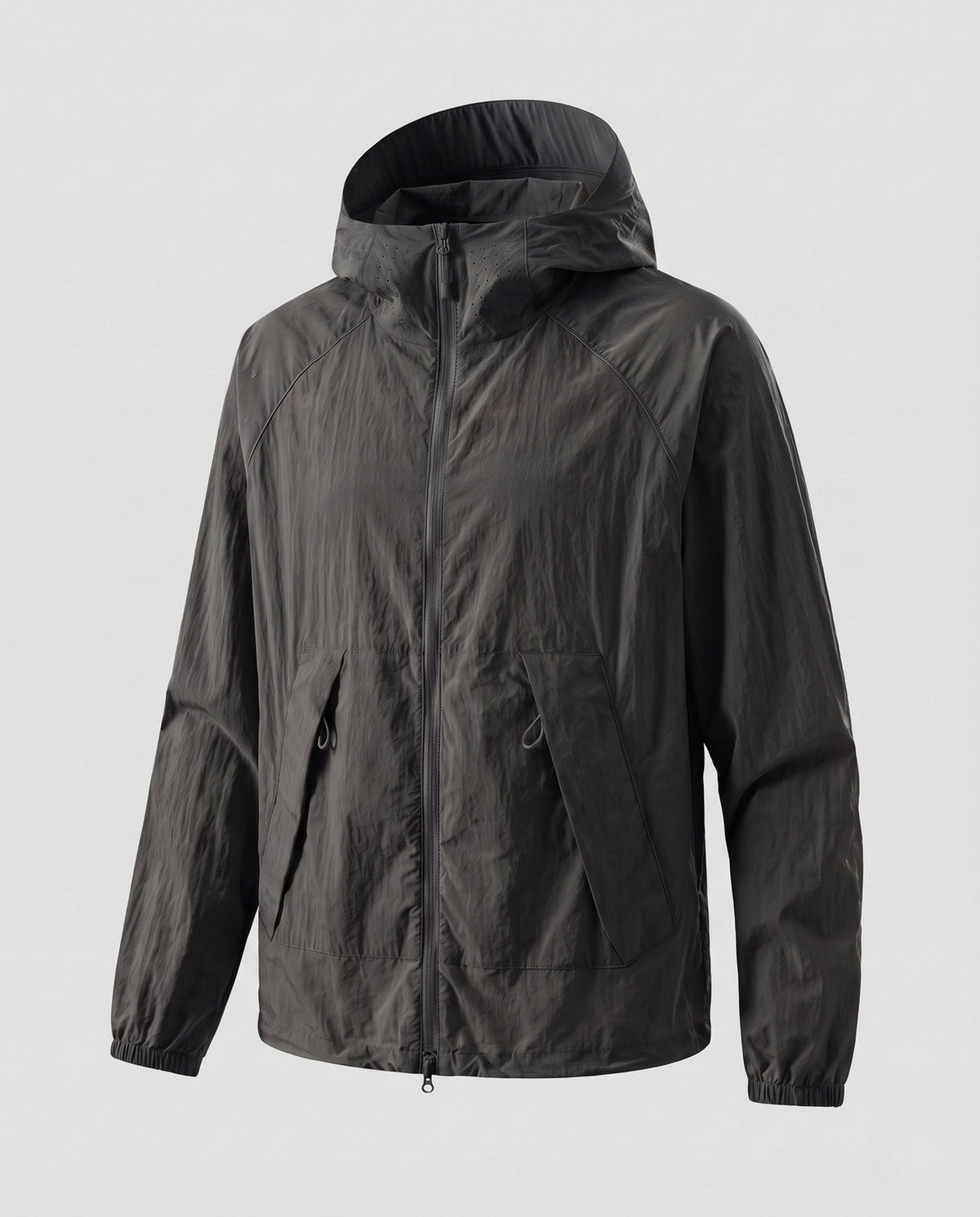 Women Lightweight Outdoor Jacket with Adjustable Hood Design and Breathable Inserts All Fashion - product shot