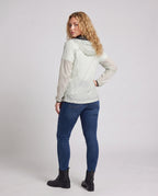 Women's lightweight cycling jacket with practical hood design All Fashion - back view