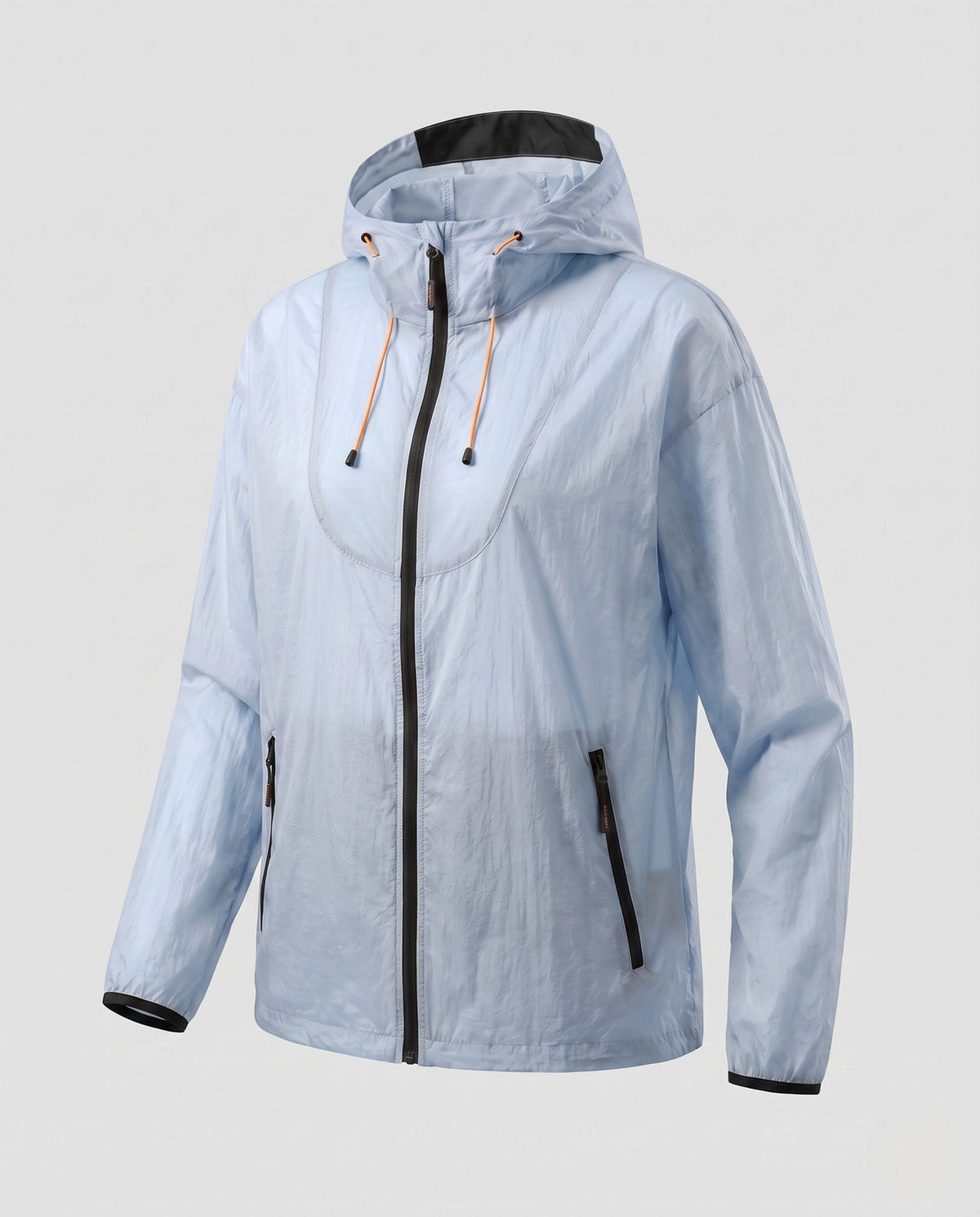 Women's lightweight cycling jacket with practical hood design All Fashion - product shot