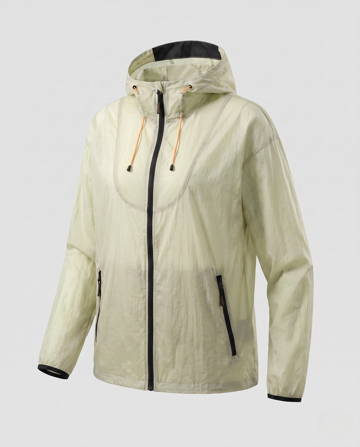 Women's lightweight cycling jacket with practical hood design All Fashion - product shot