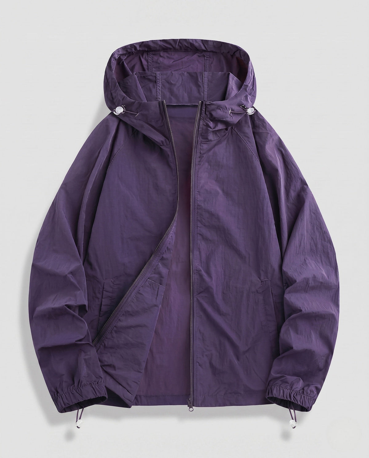 Women's lightweight transitional jacket with practical pockets and hood All Fashion - product shot