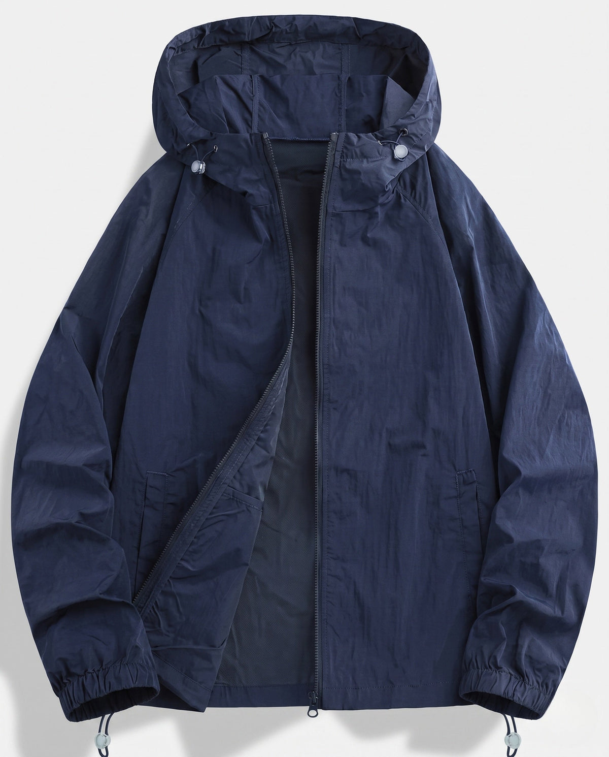 Women's lightweight transitional jacket with practical pockets and hood All Fashion - product shot