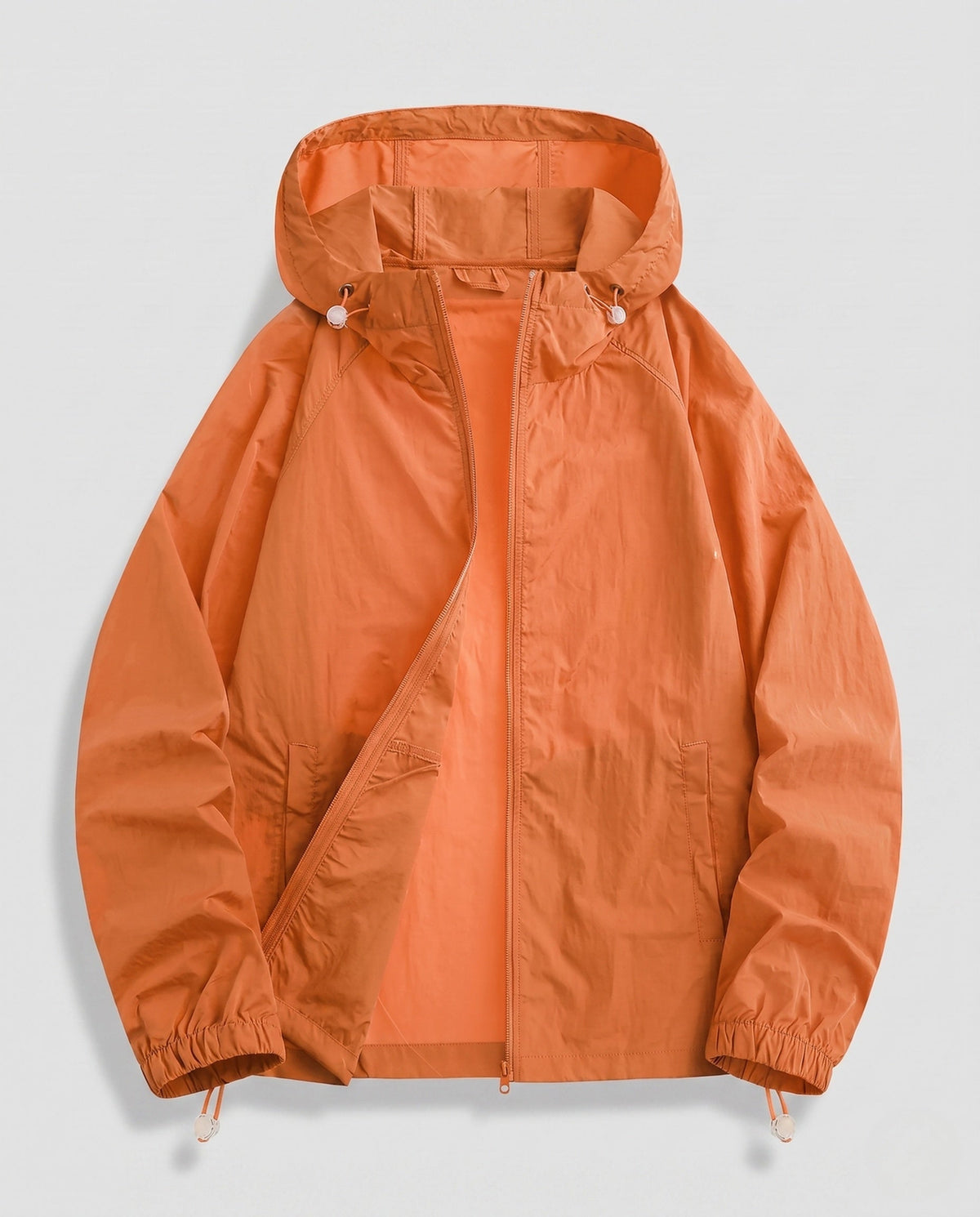 Women's lightweight transitional jacket with practical pockets and hood All Fashion - product shot