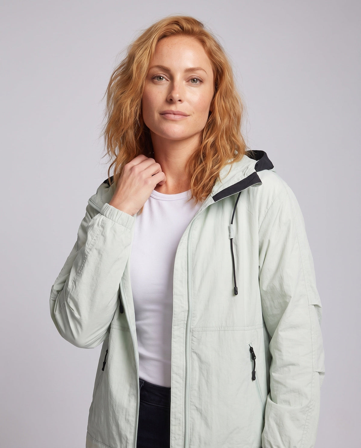 Women's lightweight and breathable outdoor jacket with UV protection All Fashion - upper body view