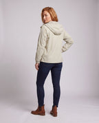 Women's lightweight and breathable transitional jacket with hood All Fashion - back view