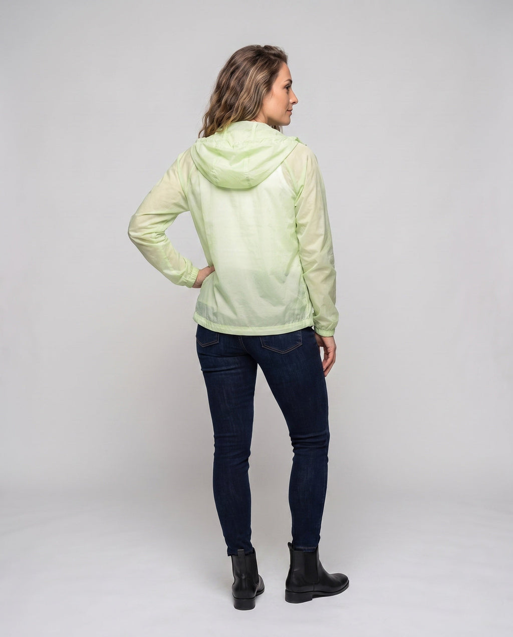 Ladies light and breathable wind jacket All Fashion - back view