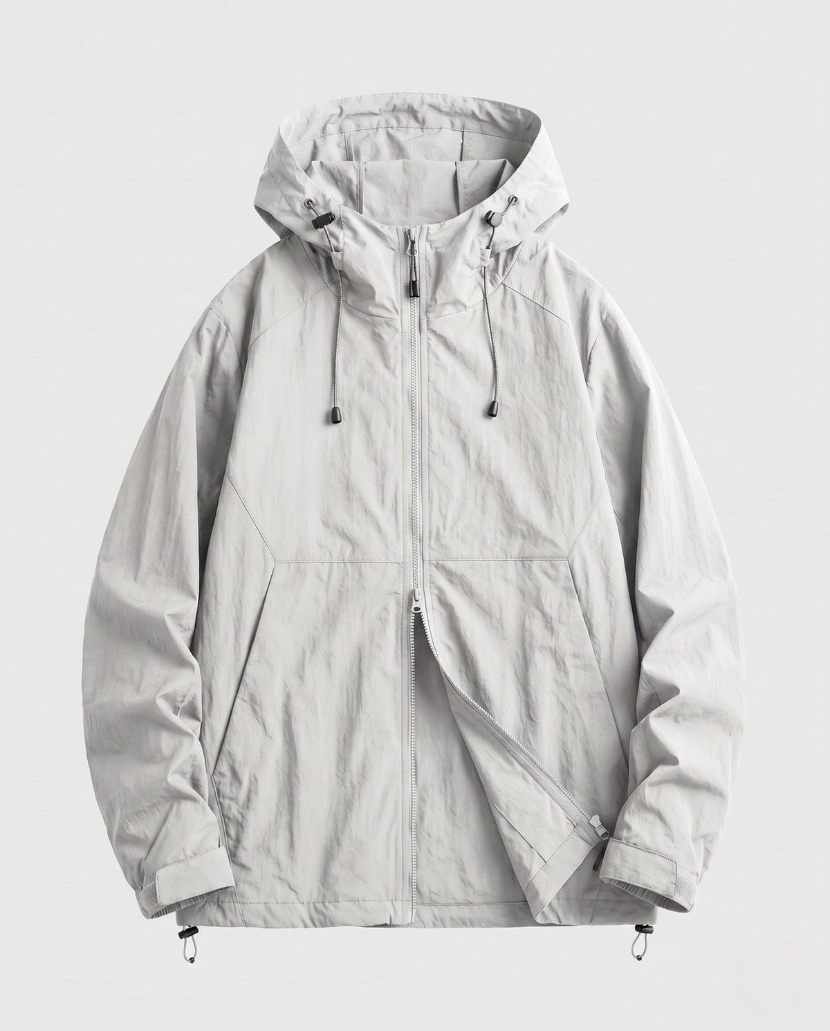 Women's lightweight and functional rain jacket with adjustable hood All Fashion - product shot