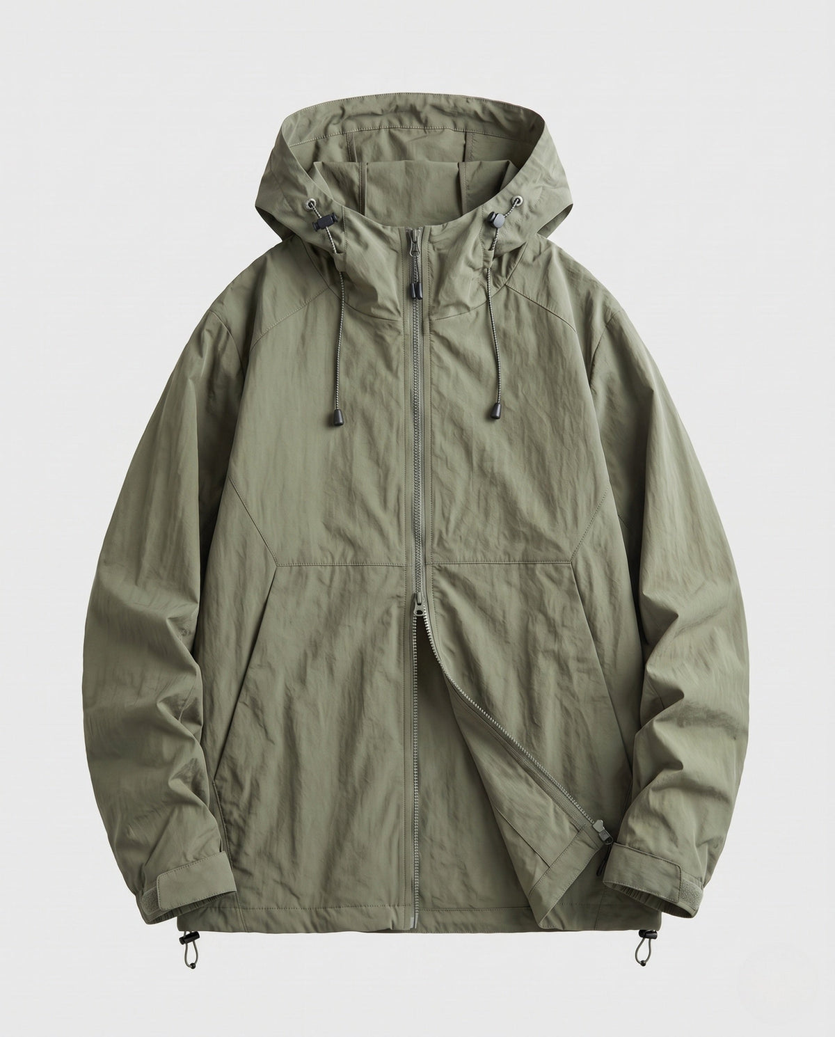 Women's lightweight and functional rain jacket with adjustable hood All Fashion - product shot