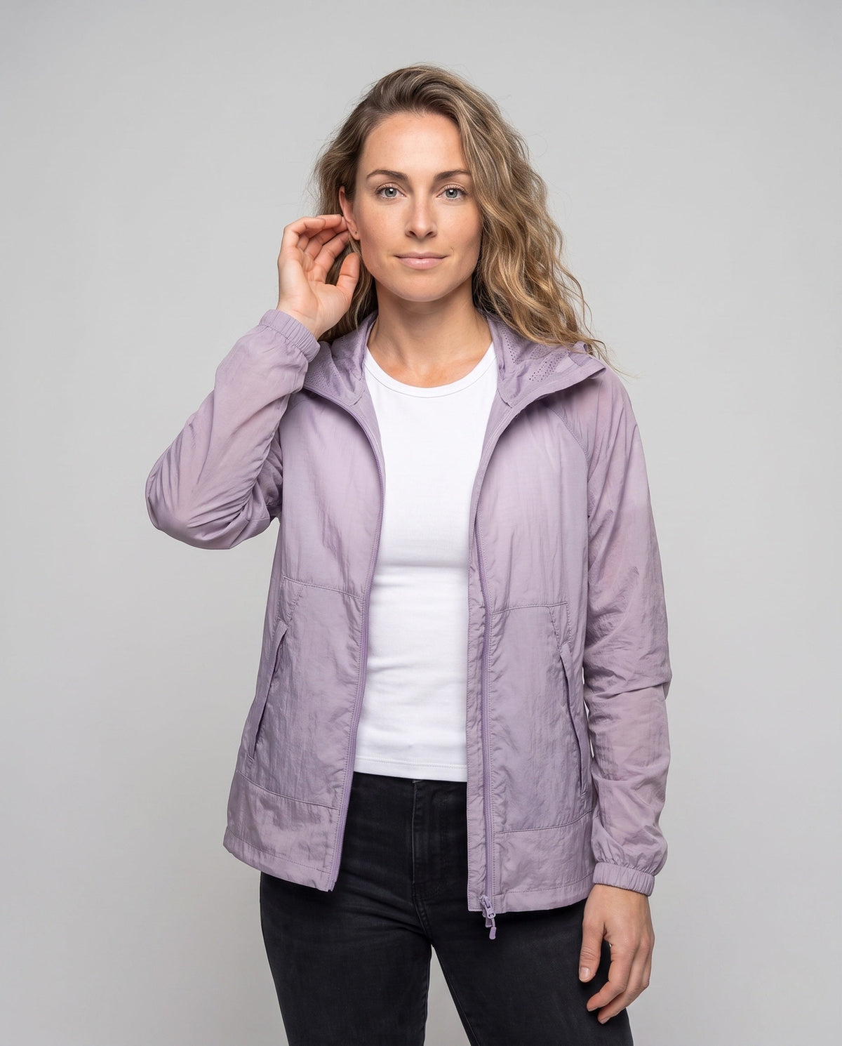 Women's light and airy outdoor jacket All Fashion - upper body view