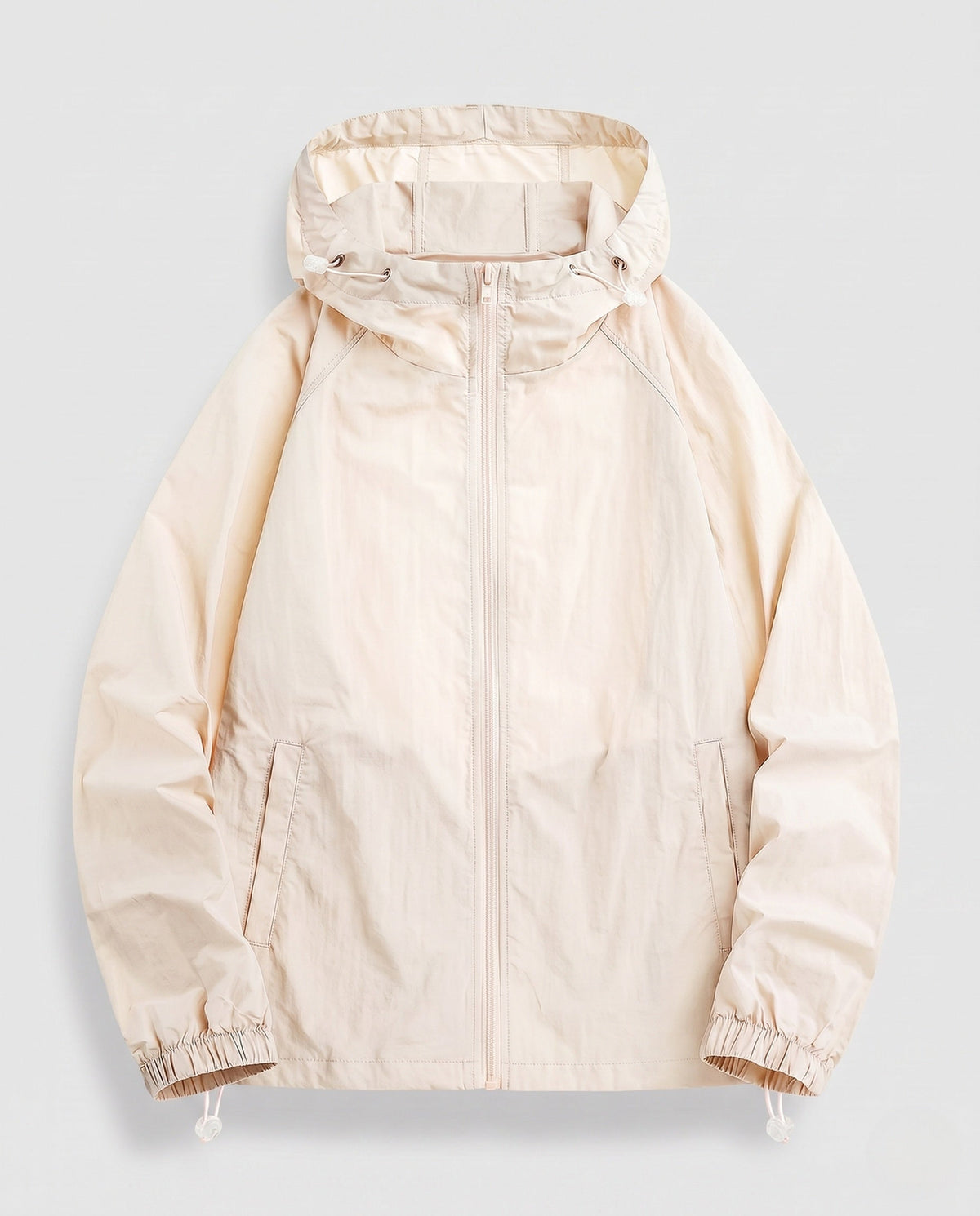 Women's lightweight windbreaker jacket with adjustable waistband All Fashion - product shot