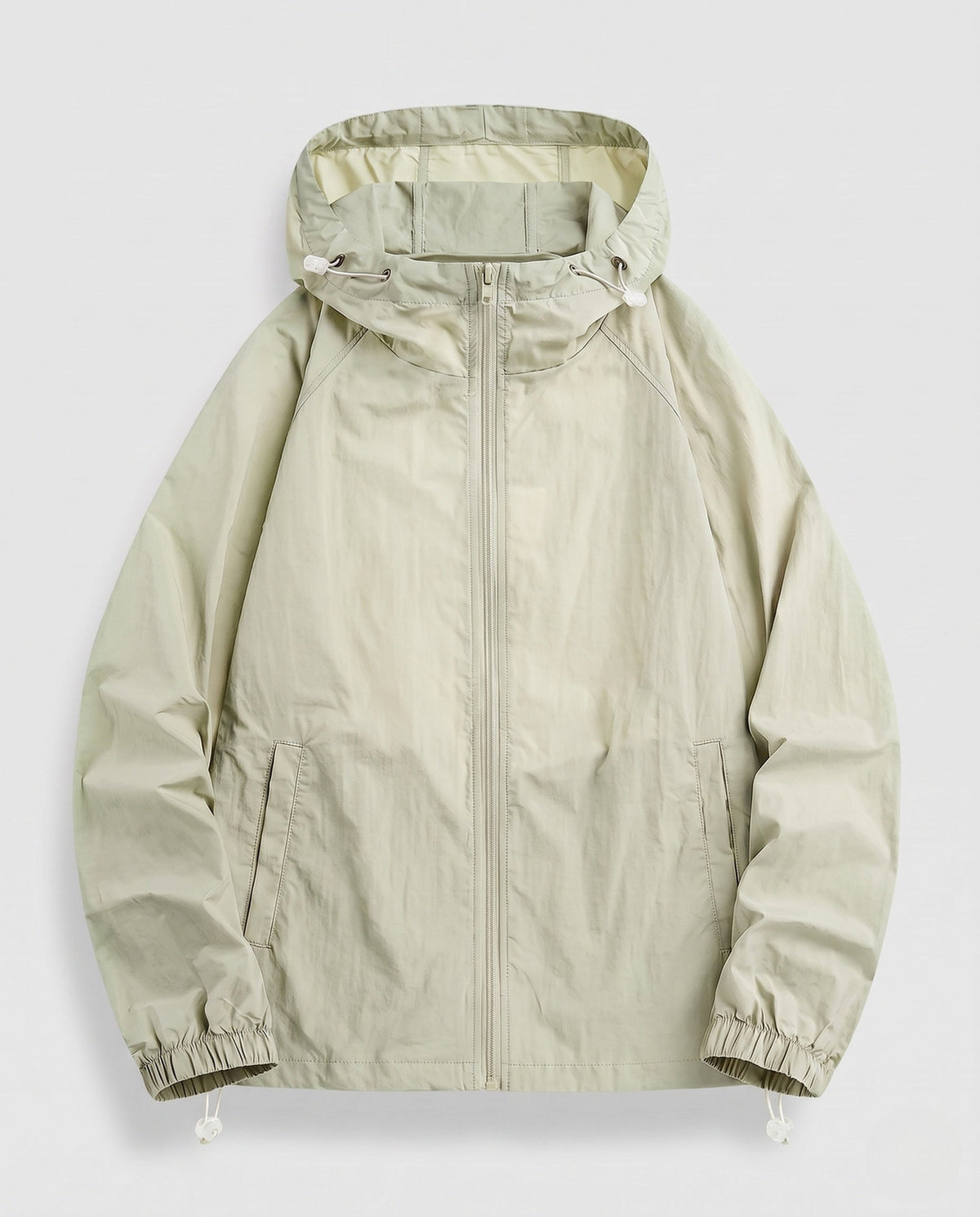 Women's lightweight windbreaker jacket with adjustable waistband All Fashion - product shot