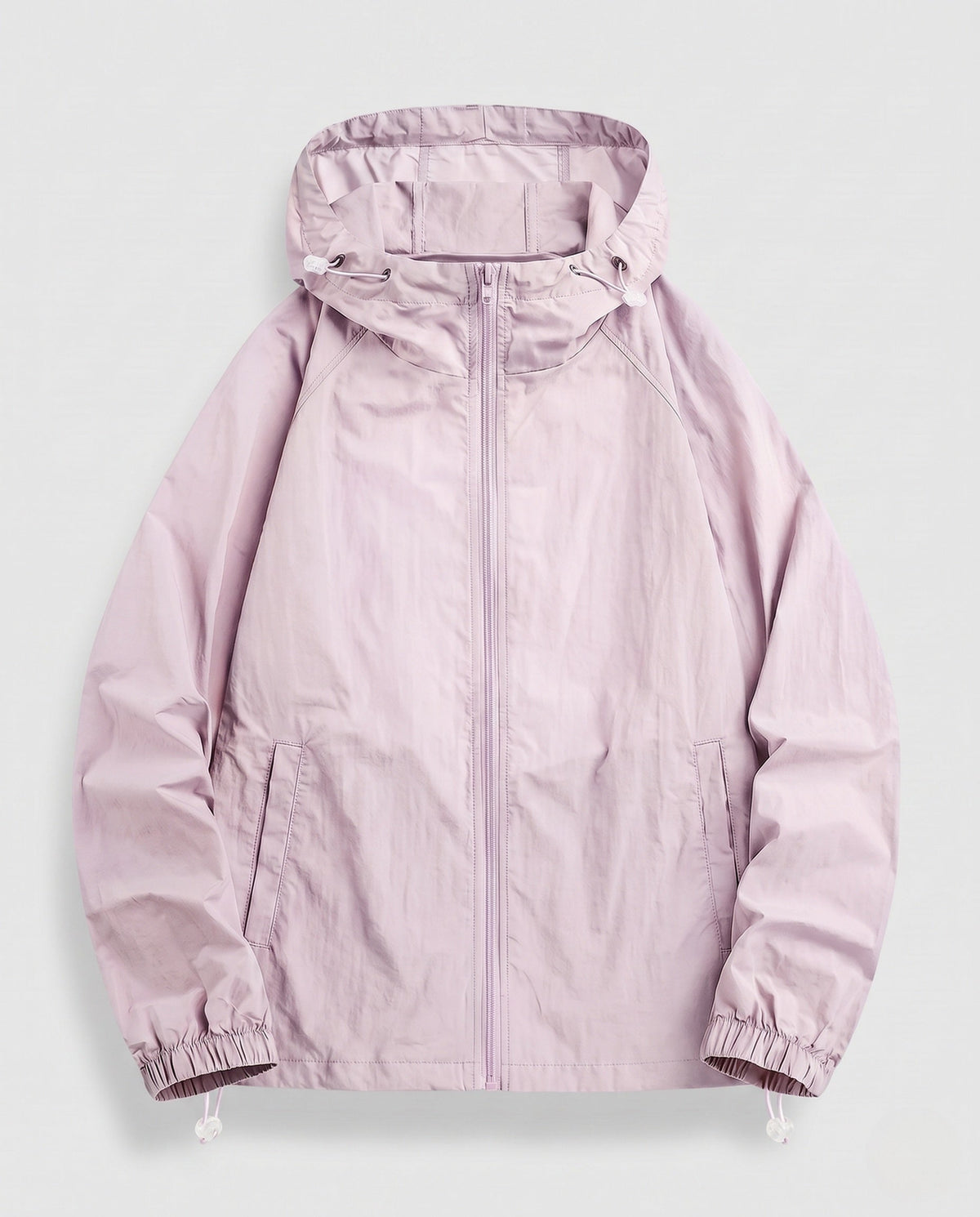 Women's lightweight windbreaker jacket with adjustable waistband All Fashion - product shot