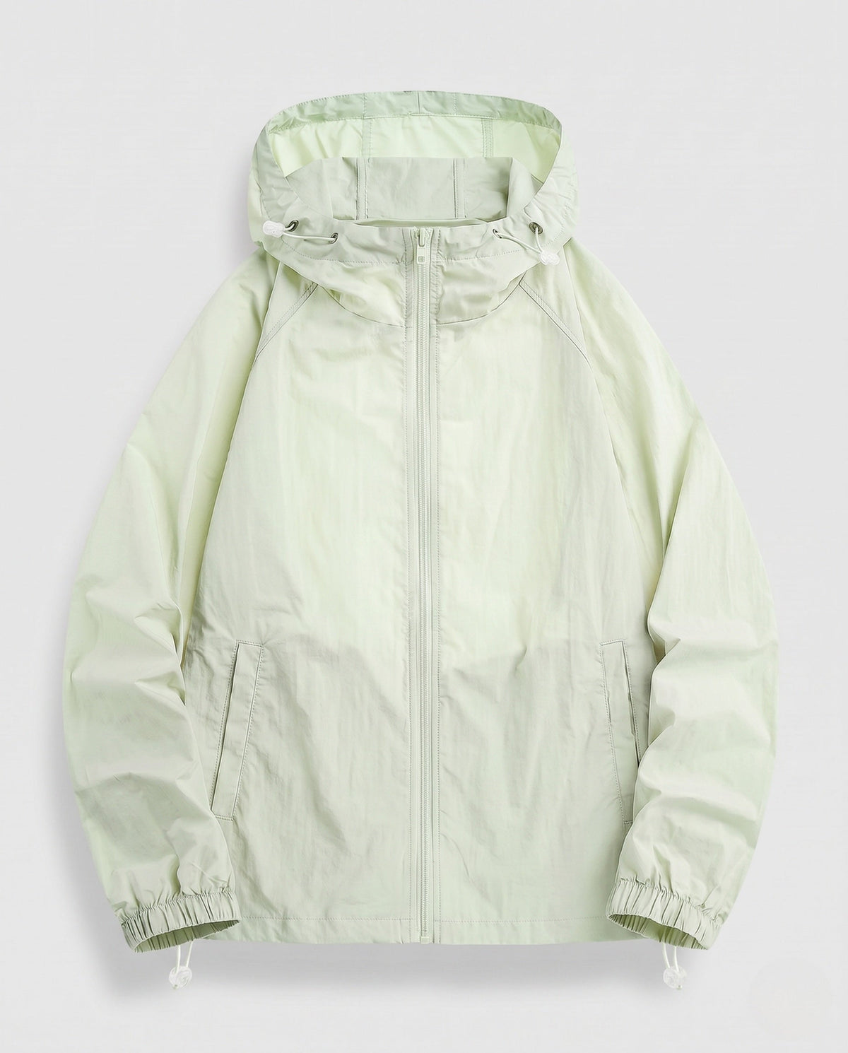 Women's lightweight windbreaker jacket with adjustable waistband All Fashion - product shot