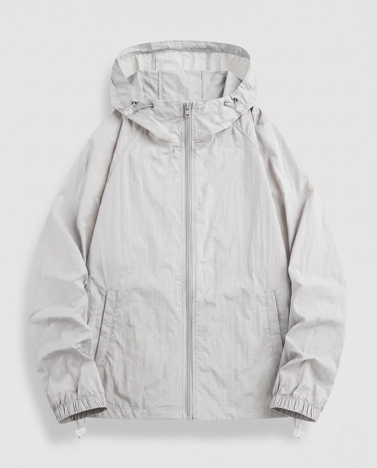 Women's lightweight windbreaker jacket with adjustable waistband All Fashion - product shot