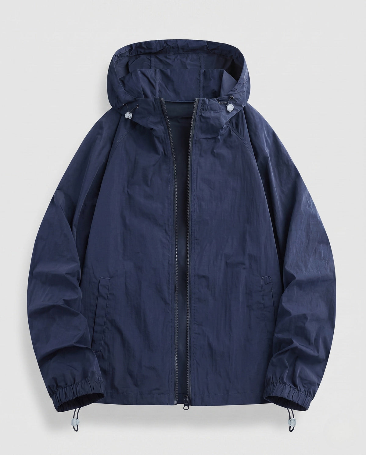 Women's lightweight windbreaker jacket with adjustable waistband All Fashion - product shot