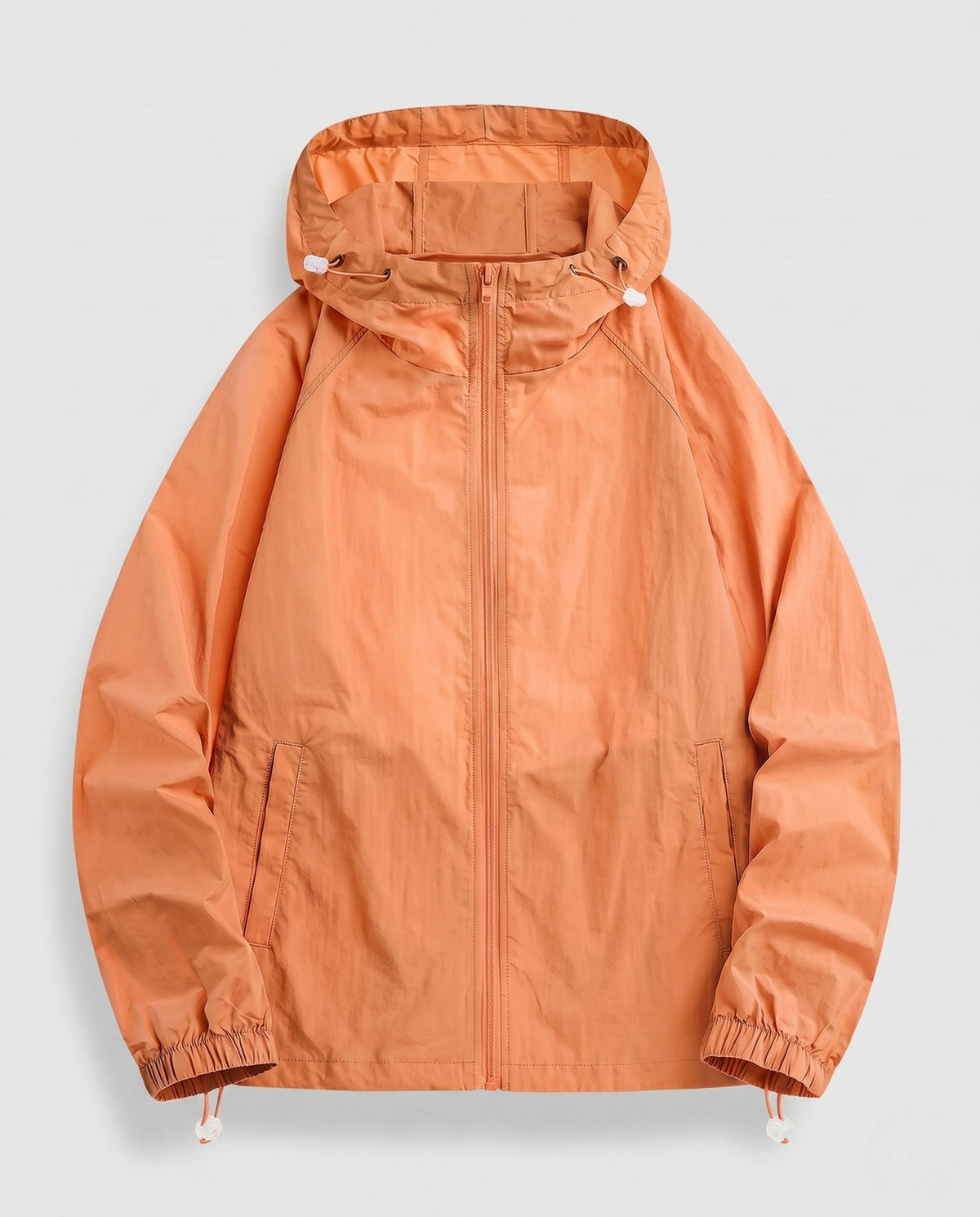 Women's lightweight windbreaker jacket with adjustable waistband All Fashion - product shot