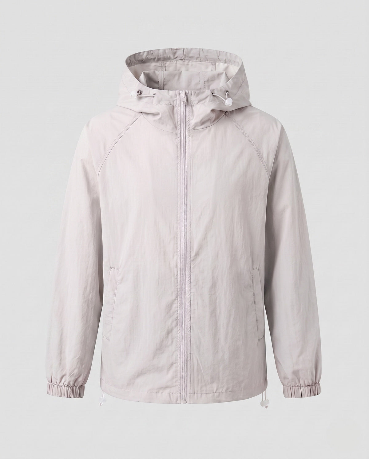 Women's lightweight windbreaker jacket with adjustable hood and elastic cuffs All Fashion - product shot