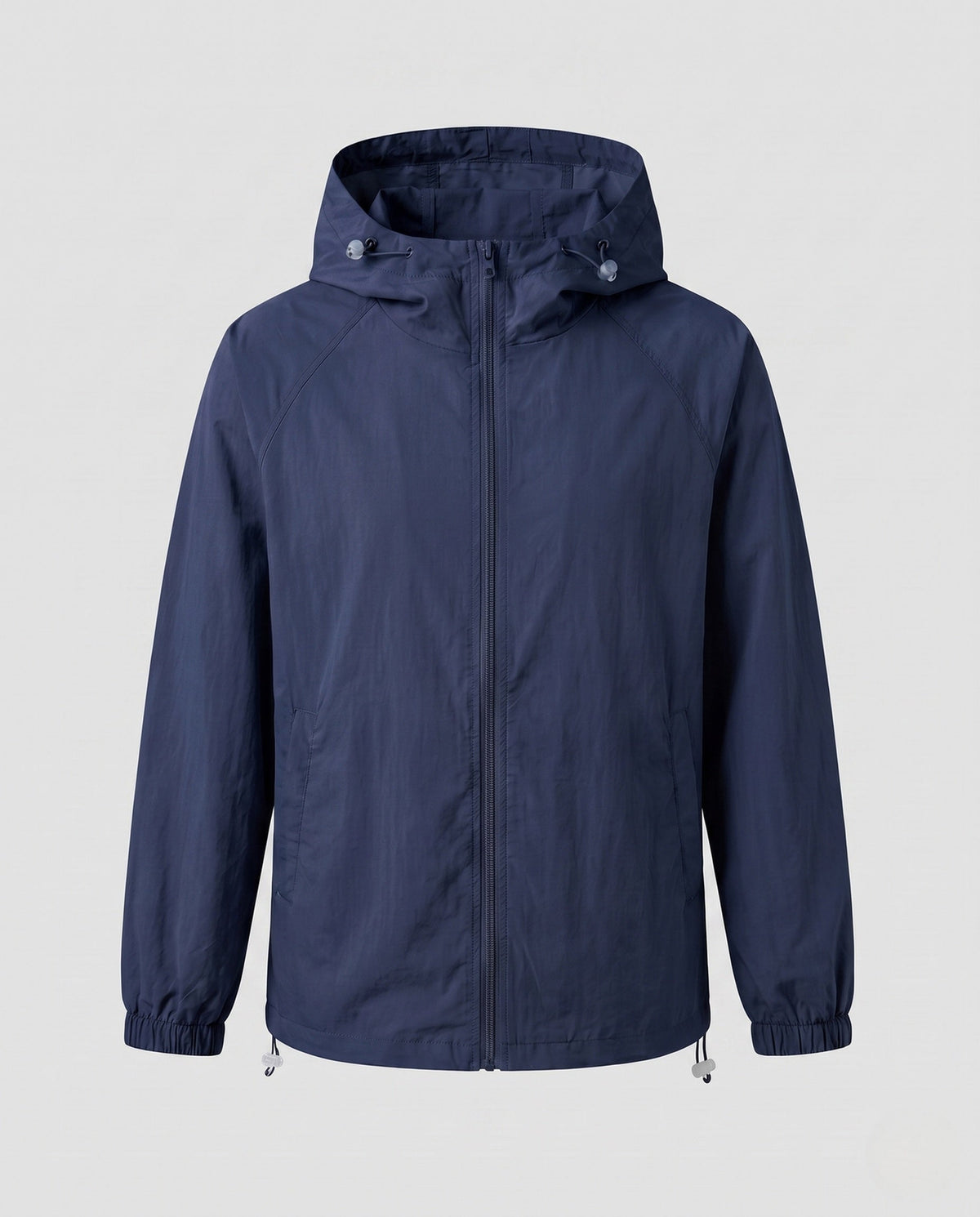 Women's lightweight windbreaker jacket with adjustable hood and elastic cuffs All Fashion - product shot